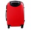 Vaikiškas plastikinis lagaminas Gravitt 310-S Raudonas