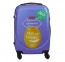 Vaikiškas plastikinis lagaminas Gravitt 310-S Violetinis