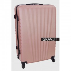 Keskmise suurusega kohver Gravitt 888A-V roosa