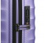 Vidutinis plastikinis lagaminas Titan Highlight-V Violetinis