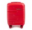 Mažas plastikinis lagaminas Wings PP08-M Raudonas