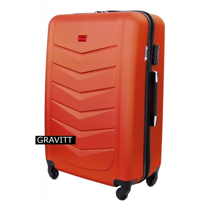 Suur kohver Gravitt 602-D orange