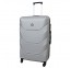 Didelis plastikinis lagaminas Gravitt 950a-D Sidabro spalva