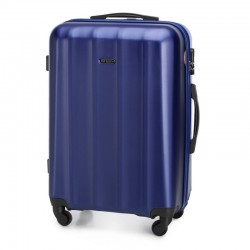 Vidutinis plastikinis lagaminas Wittchen 56-3P-112 Tamsiai mėlynas