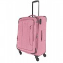Keskmise suurusega kohvrid Travelite Boja V pink