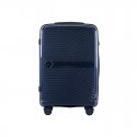 Vidutinis plastikinis lagaminas Wings DQ181-04-V Tamsiai mėlynas