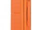 Didelis plastikinis lagaminas Wittchen 56-3T-143-D Oranžinis
