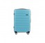 Vidutinis plastikinis lagaminas Wings DQ181-03-V Šviesiai mėlynas
