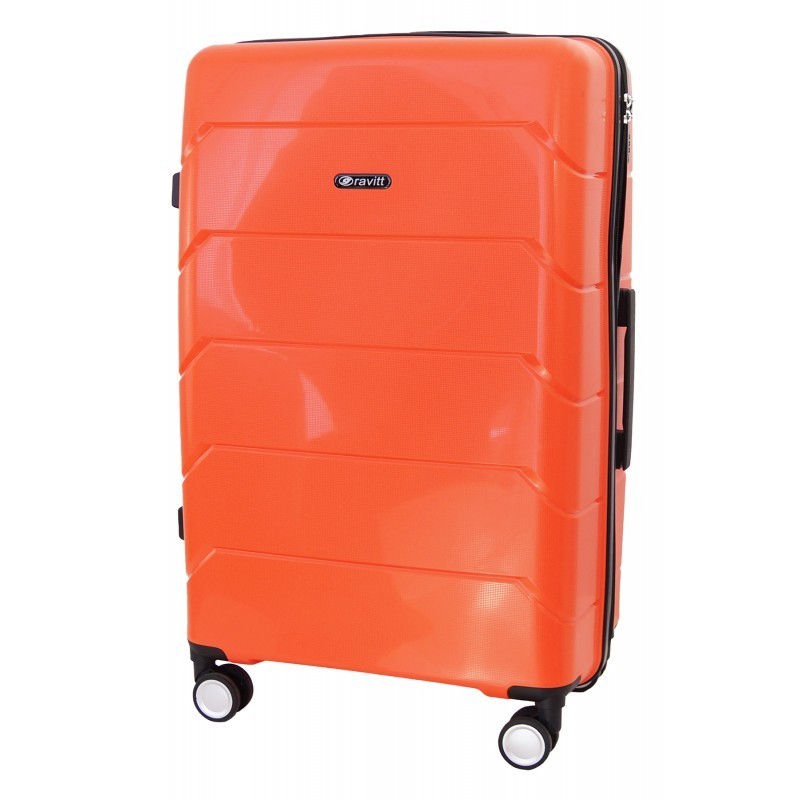 Keskmise suurusega kohvrid Gravitt 8002-V orange