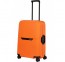 Vidutinis plastikinis lagaminas Samsonite Magnum Eco V Oranžinis (Radiant Orange)
