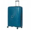 Didelis plastikinis lagaminas Swissbags Echo D Mėlynas