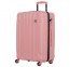 Vidutinis plastikinis lagaminas Swissbags Tourist PP-V Rožinis (Pastel Rose)
