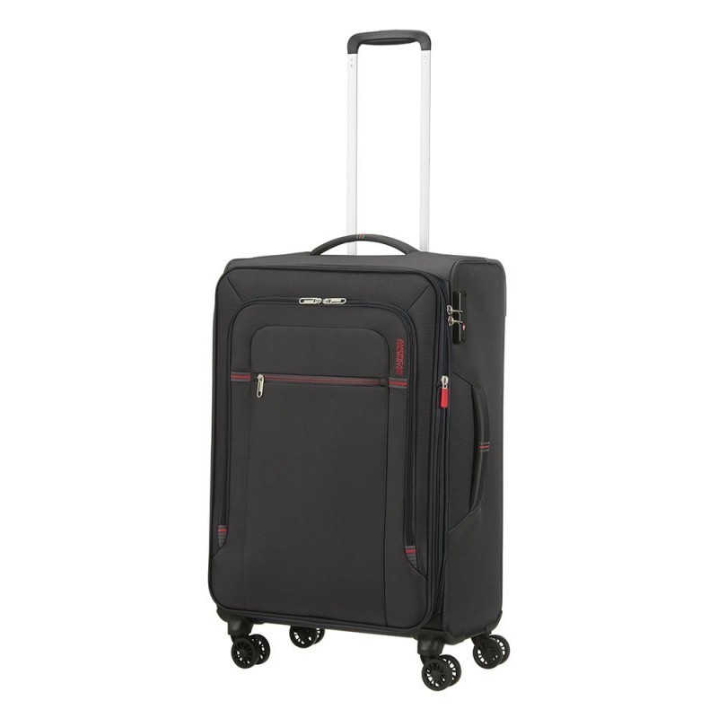 Keskmise suurusega kohvrid American Tourister Crosstrack V grey-red (grey-red-Grey)