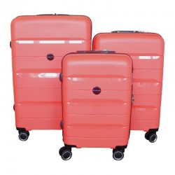 Keskmise suurusega kohvrid Gravitt PP10-V Pink