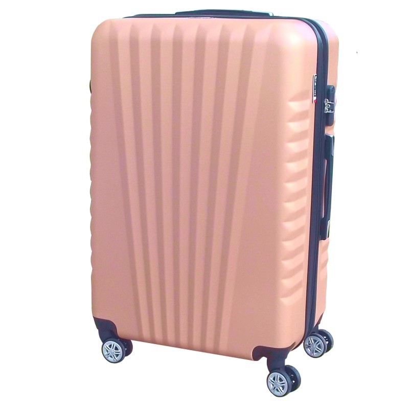 Keskmise suurusega kohver Gravitt 888-exp-V pink