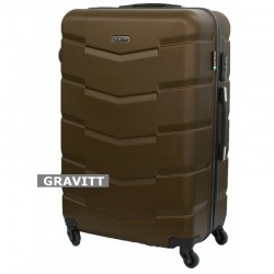 Keskmise suurusega kohver Gravitt 936A-Coffee