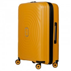 Keskmise suurusega kohver Swissbags Echo-V mustard