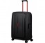 Didelis plastikinis lagaminas Samsonite Essens D Juodas (Charcoal Red)