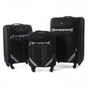 Keskmise suurusega kohver RGL S-010 V black-grey
