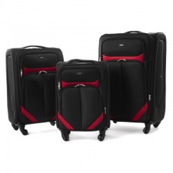 Käsipagasi kohver RGL S-010 M black-red