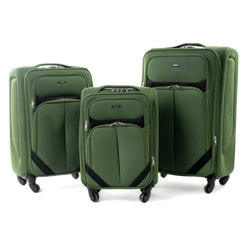 Käsipagasi kohver RGL S-010 M green-black