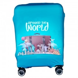 Suur Kohvrid Cover Around the World - Cover for L size luggage