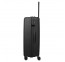 Didelis plastikinis lagaminas Travelite Air Stripe D Juodas