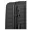Didelis plastikinis lagaminas Travelite Air Stripe D Juodas
