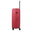 Didelis plastikinis lagaminas Travelite Air Stripe D Raudonas