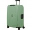 Didelis plastikinis lagaminas Samsonite Essens D Žalias (Sage)