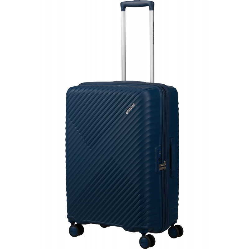 Keskmise suurusega kohver American Tourister Diablast V Darkwave Blue