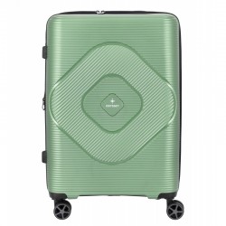 Keskmise suurusega kohver Odyssey Troy V Green polüpropüleenist