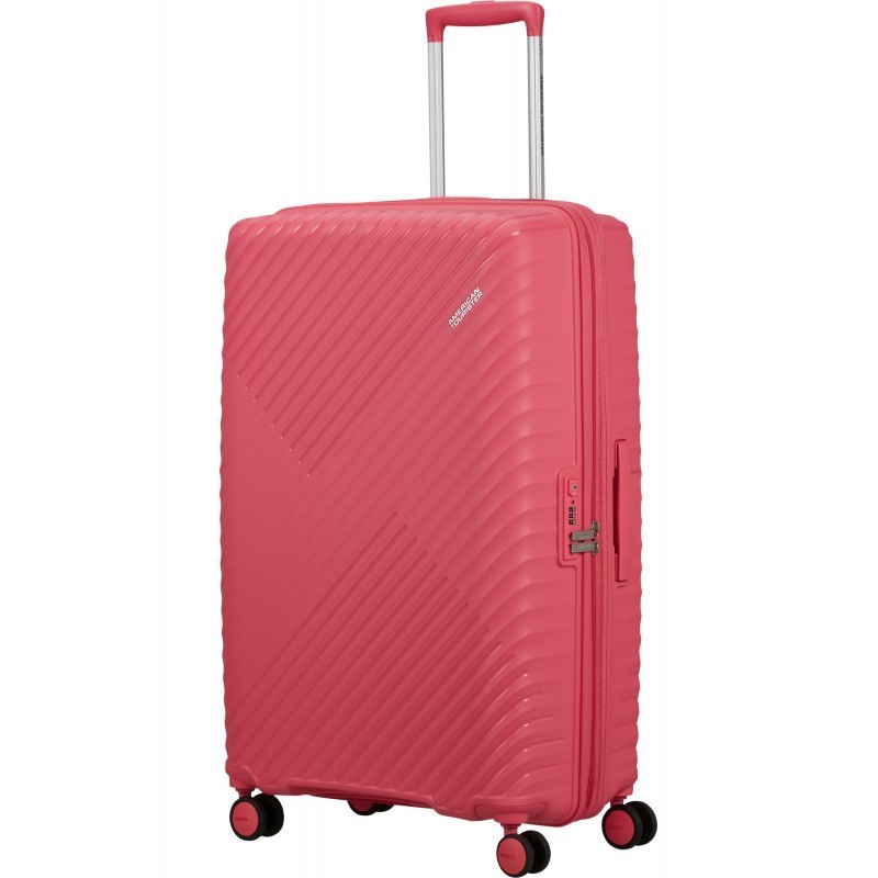 Didelis lagaminas American Tourister Diablast D Rožinis (Pink Glitch)