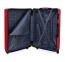 Didelis plastikinis lagaminas Gravitt 8052 D Raudonas (Burgundy)