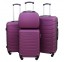 Vidutinis plastikinis lagaminas Gravitt 1131 V Violetinis (Purple)