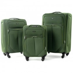 Keskmise suurusega kohver RGL S-010 V green