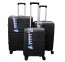 Didelis plastikinis lagaminas Gravitt GR088 D Juodas