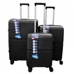 Keskmise suurusega kohvrid Gravitt GR088-V black