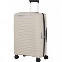 Vidutinis plastikinis lagaminas Samsonite Upscape V Kreminis (Sandstone)