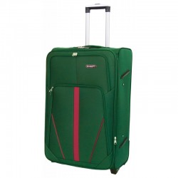 Vidutinis medžiaginis lagaminas 2 ratų Gravitt 1702-2 V Žalias (Blackish green)