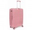 Didelis plastikinis lagaminas Gravitt GR088 D Rožinis (Rose Gold)