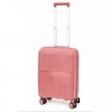Mažas plastikinis lagaminas Gravitt GR088 M Rožinis (Rose Gold)