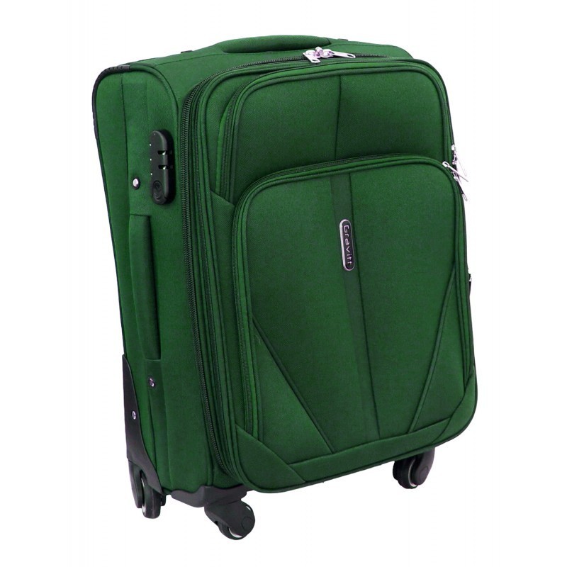 Käsipagasi kohvrid Gravitt 1702-4w M Green