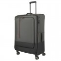Labai didelis medžiaginis lagaminas Travelite Crosslite 5.0 LD Žalias (Dark Olive)
