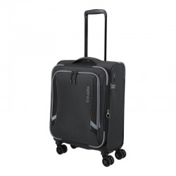 Mažas medžiaginis lagaminas Travelite Corsiica M Juodas