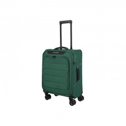 Mažas medžiaginis lagaminas Travelite Skaii 4w-M Žalias