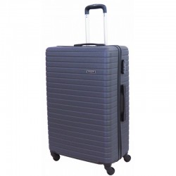 Didelis plastikinis lagaminas Gravitt 8038 D Mėlynas (Navy blue)