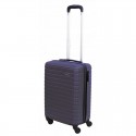 Mažas plastikinis lagaminas Gravitt 8038 M Mėlynas (Navy blue)