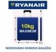 Ryanairi käsipagasiga 55x40x20